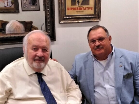Senator Holley and Buck Lee